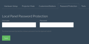 Password Protection